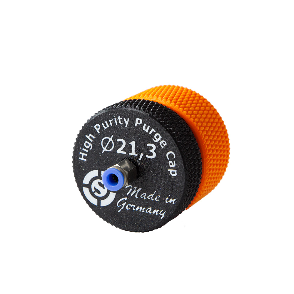 HP high purity cap OD 12,7 mm - 1/2" — Art. Forkam12.7